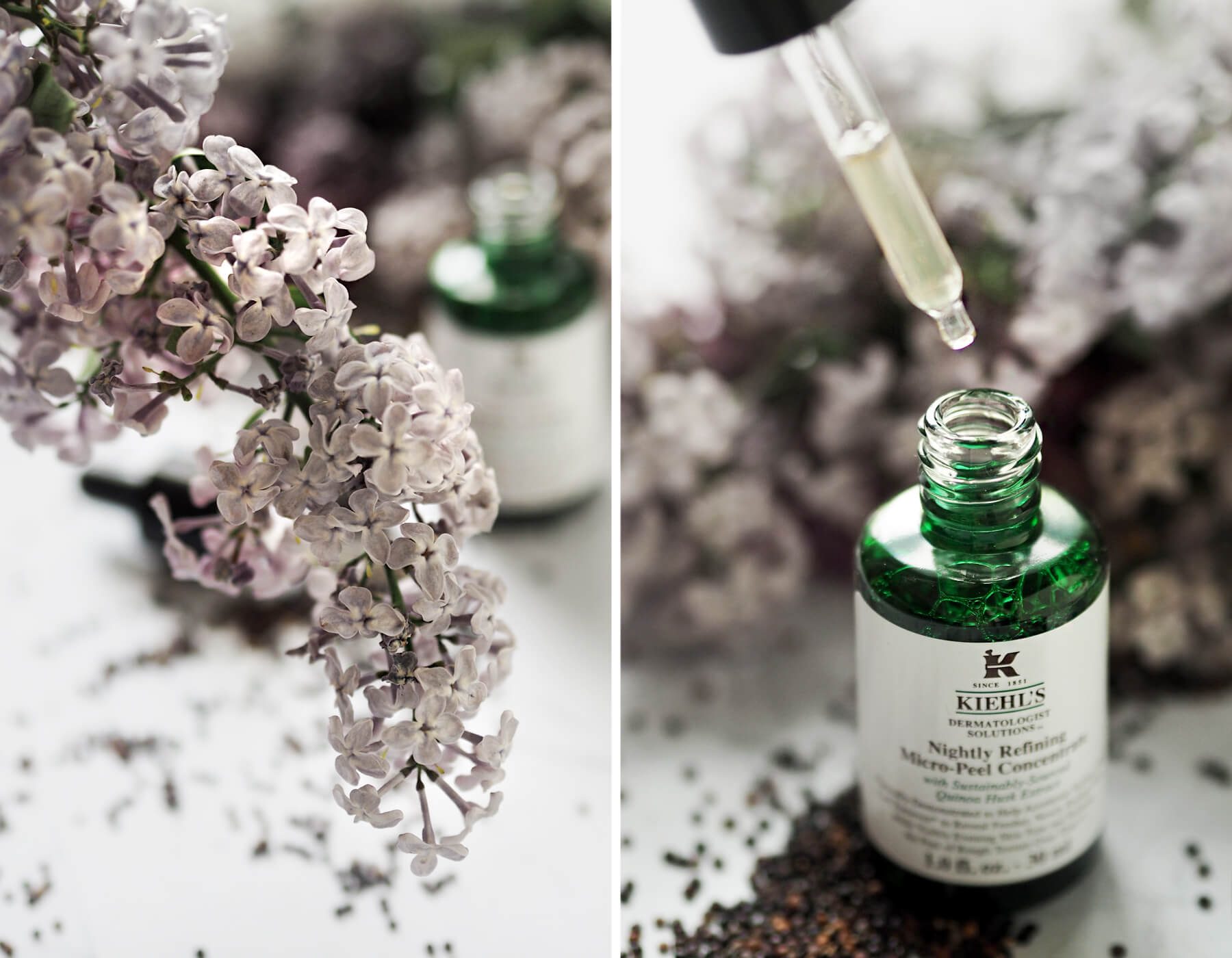 Kiehl's,Nightly Refining Micro-Peel Concentrate,Quinoa Serum,เซรั่มคิวนัว,เซรั่มควินัว,คีลส์ เซรั่ม