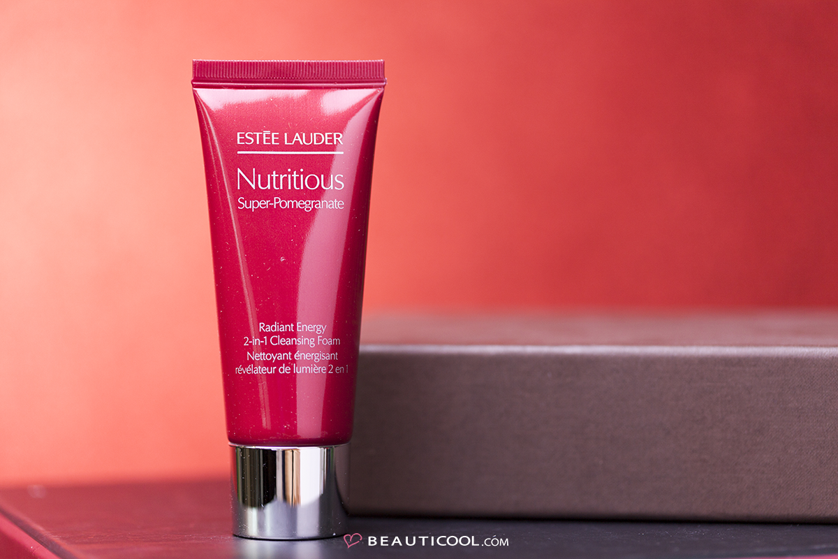 Estee Lauder , Nutritious Super Pomegranate , Energy 2-in-1 Cleansing Foam ,Super-Pomegranate Radiant