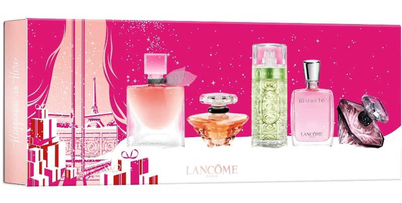 LANCOME, Les Miniatures Fragrance Gift Set 5ชิ้น/กล่อง, เซ็ทน้ำหอมลังโคม