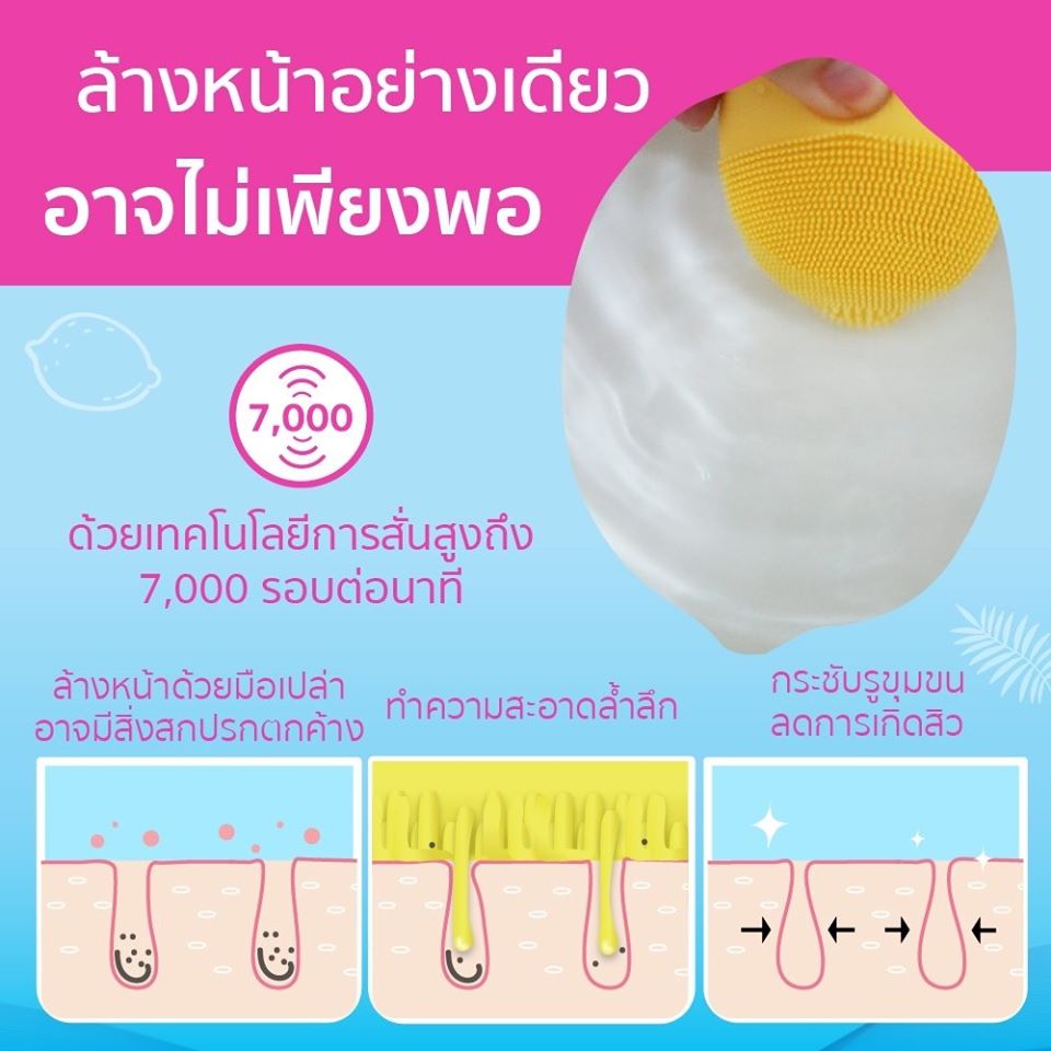 Claryna mini เครื่องทำความสะอาดผิวหน้า 