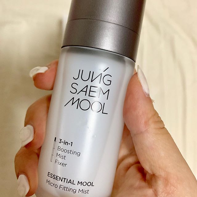 JUNG SAEM MOOL, JUNG SAEM MOOL Essential Mool Micro Fitting Mist, JUNG SAEM MOOL Essential Mool Micro Fitting Mist 55ml, JUNG SAEM MOOL Essential Mool Micro Fitting Mist รีวิว, สเปรย์น้ำแร่, ปลอบประโลมผิว, เปล่งประกาย